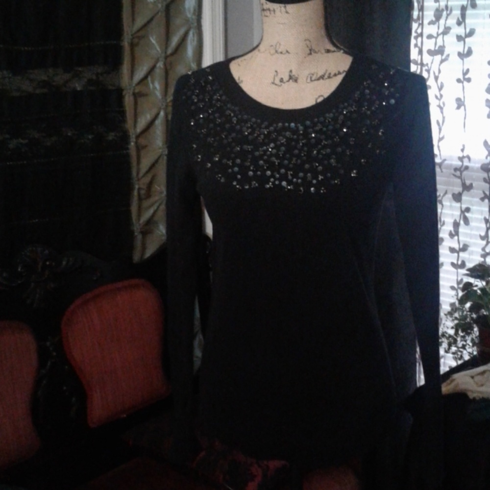 ✨️ Express black embellished sweater ✨️